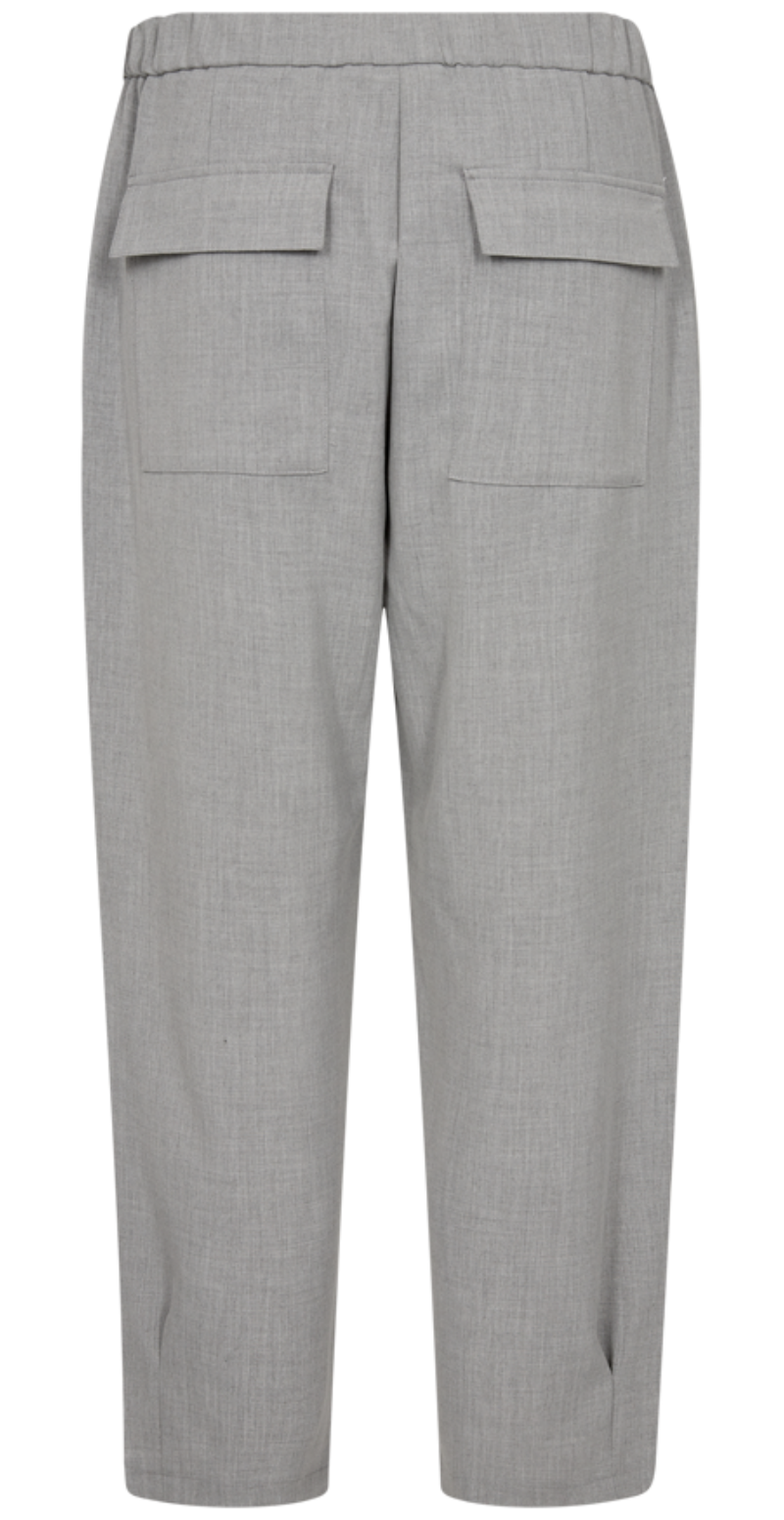 Swift cargo bukser light grey melange