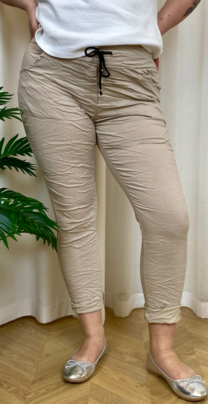 beige nora bukser