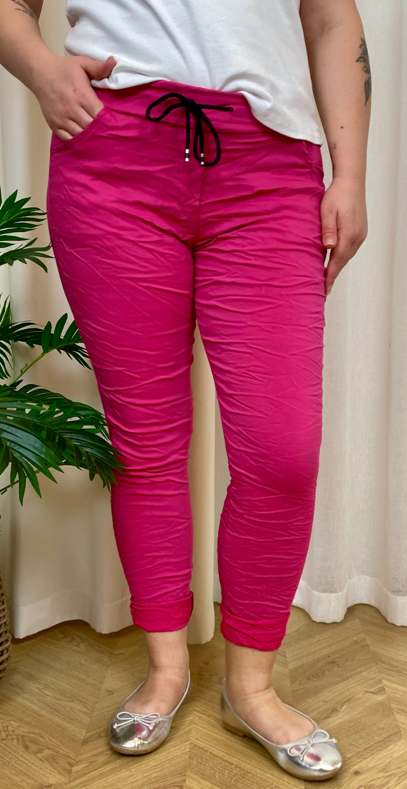 Fuxia Nora bukser forfra