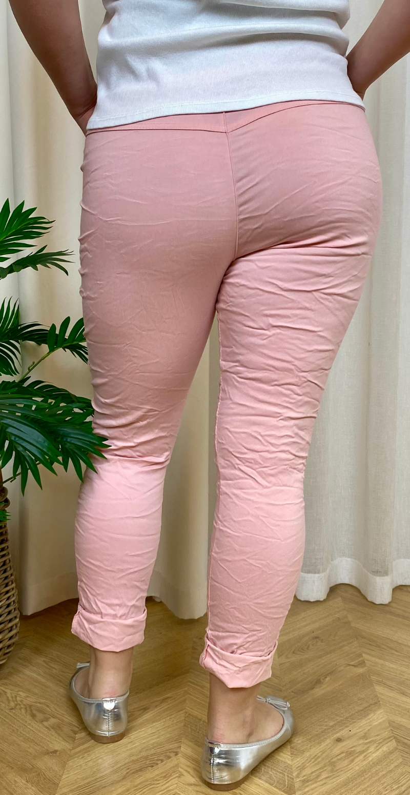 Rosa Nora bukser bagfra