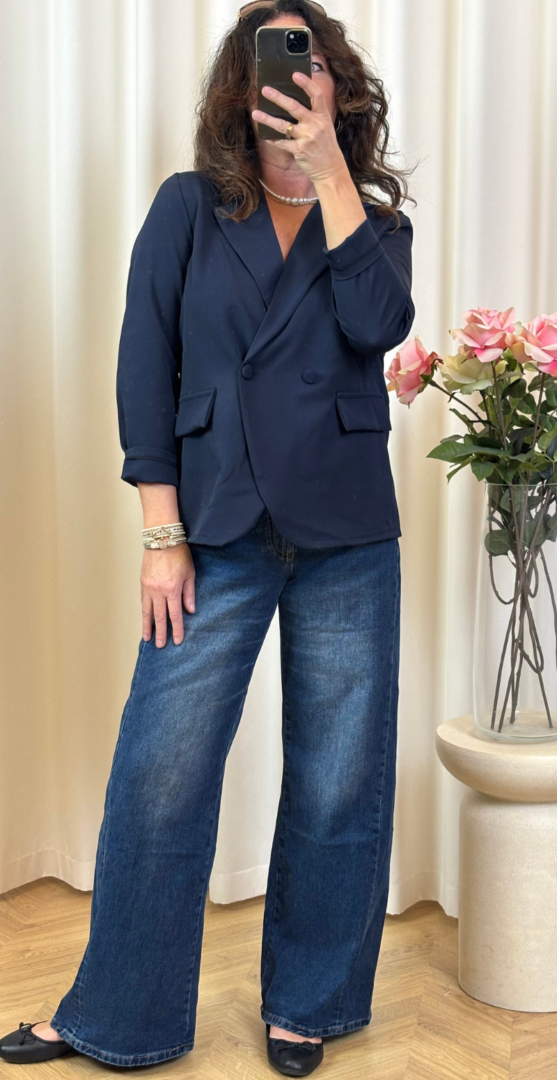 Ewa blazer navy LikeLondon