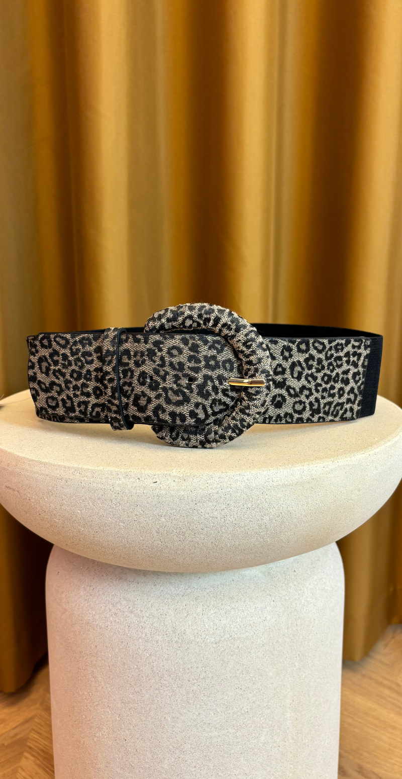 Bæltekompagniet elastikbælte Ela3002-10, Leopard main image 0