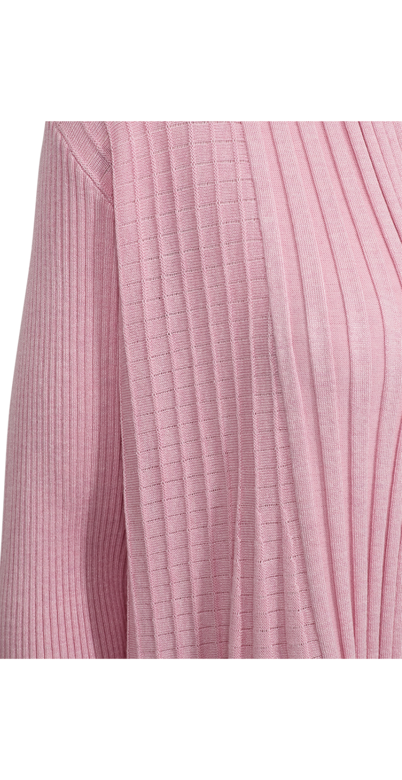 Kort claudisse cardigan lilac sachet melange