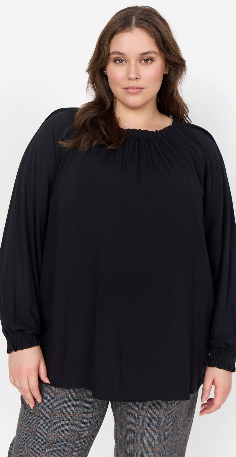 Feminin bluse sort