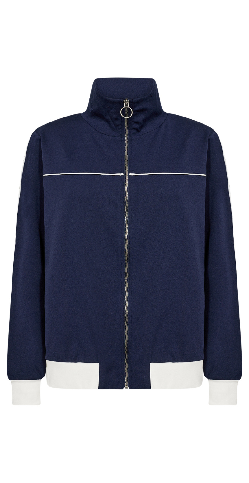 Emily jakke med stribe navy