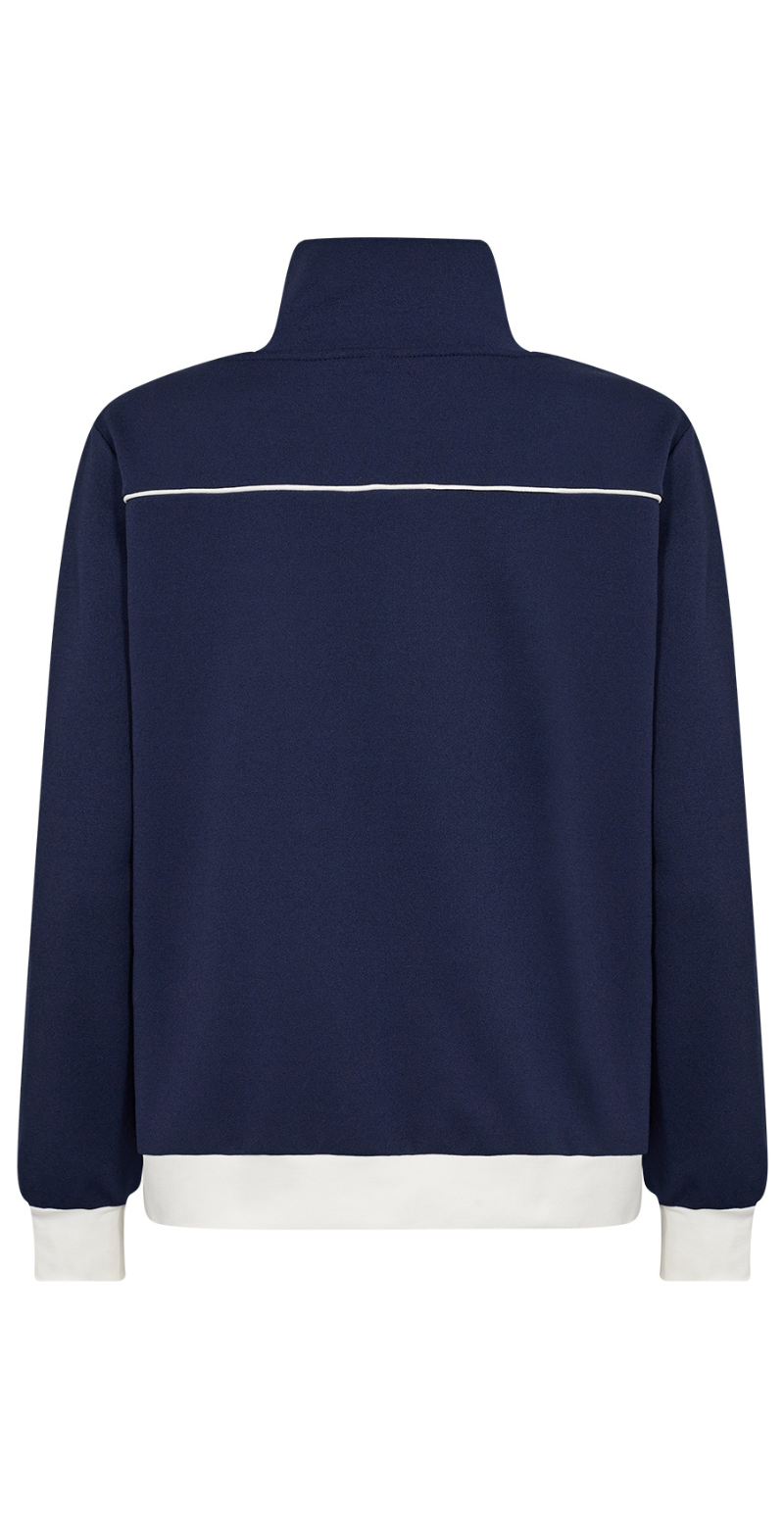 Emily jakke med stribe navy