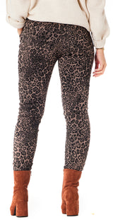 Bukser med leopard mocca Likelondon