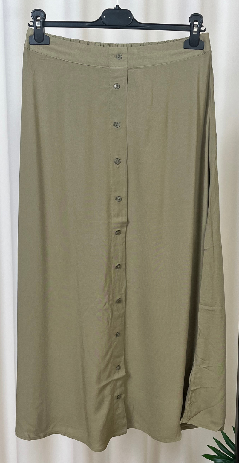 Joella nederdel med knapper Aloe