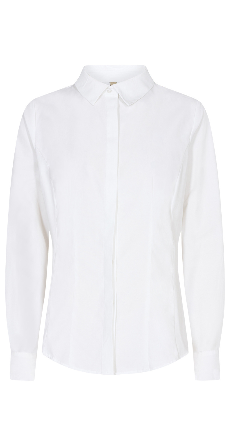 Elva klassisk skjorte hvid