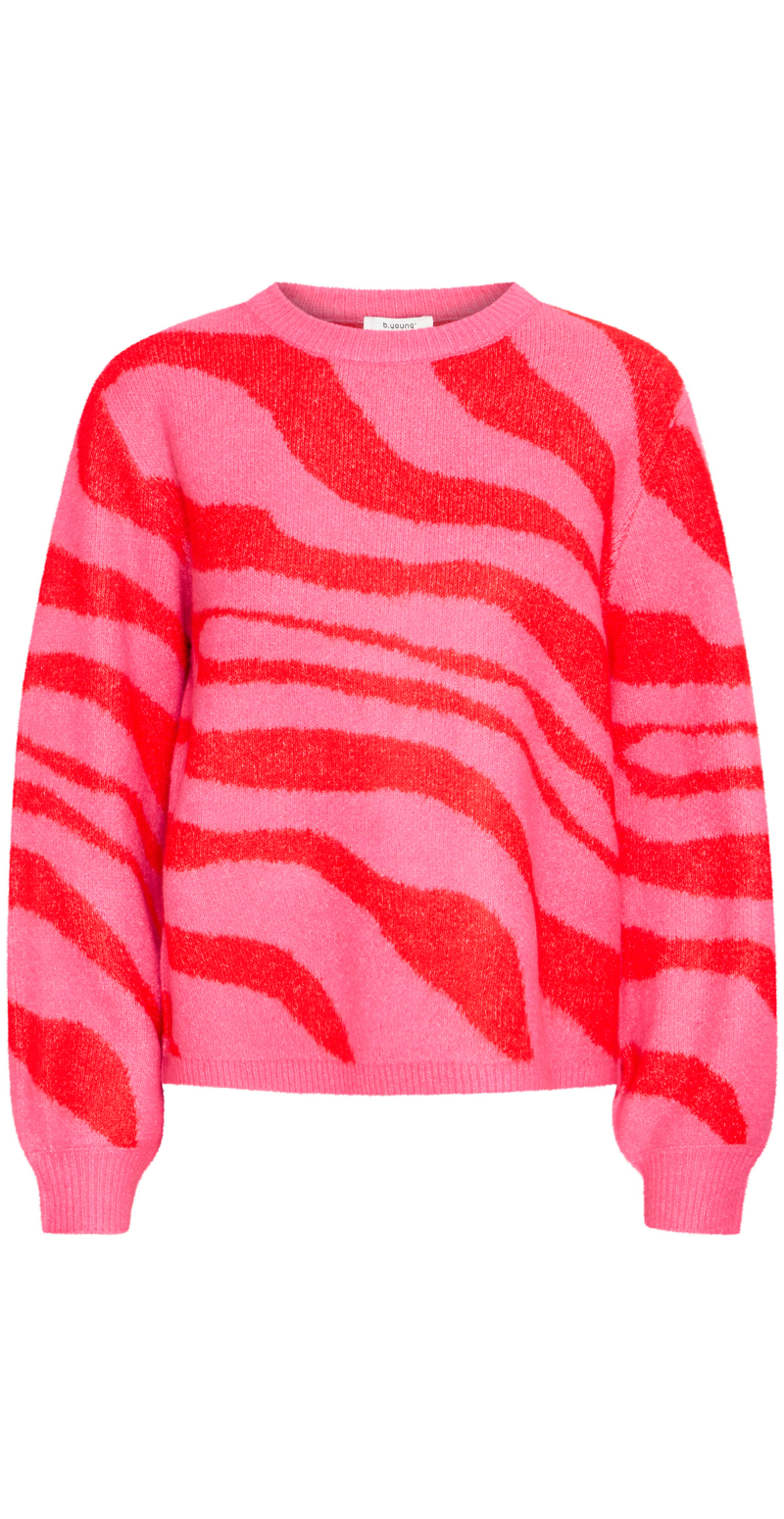 Minya strik pink orange