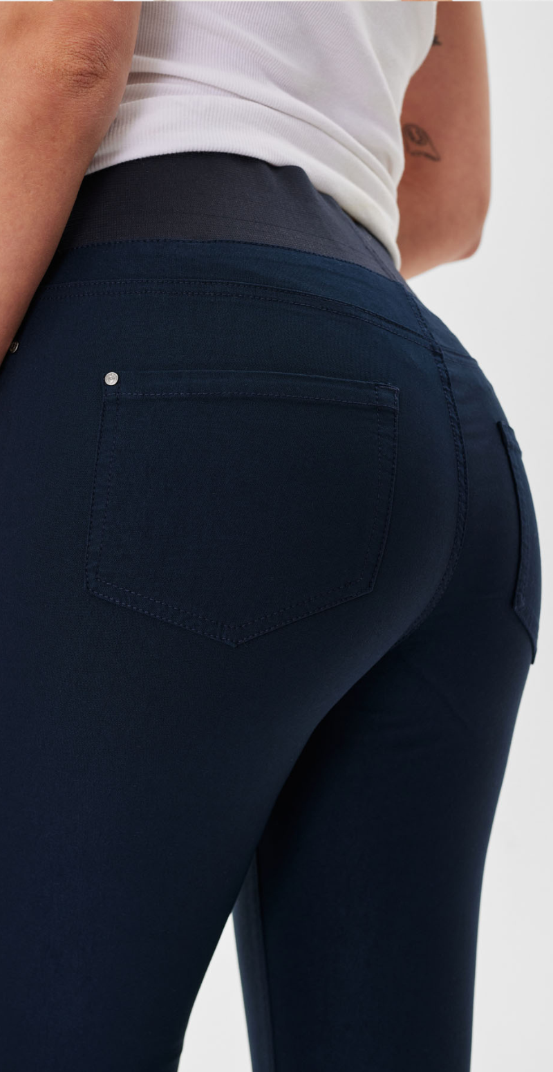 Shantal stretch buks navy