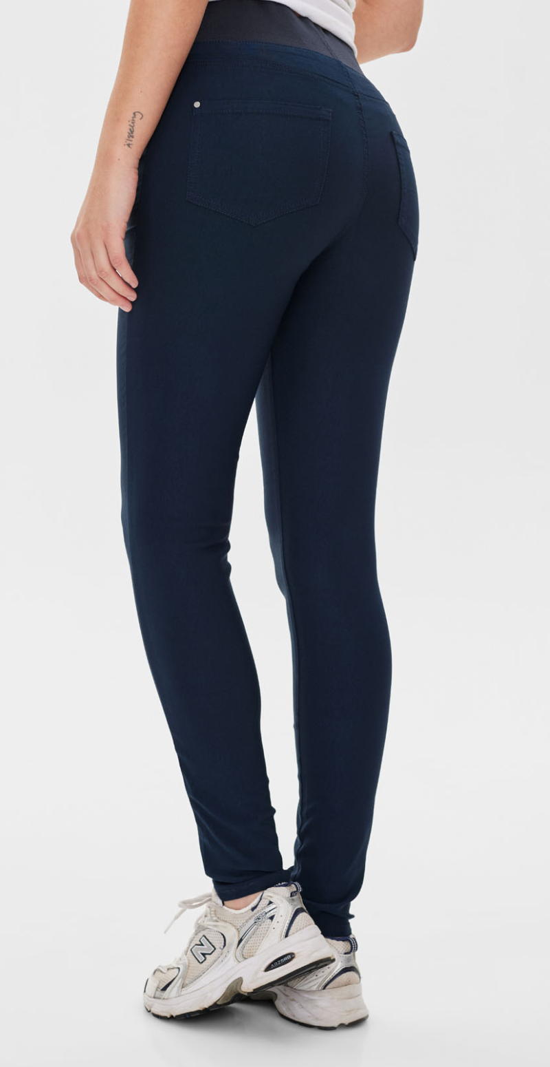 Shantal stretch buks navy