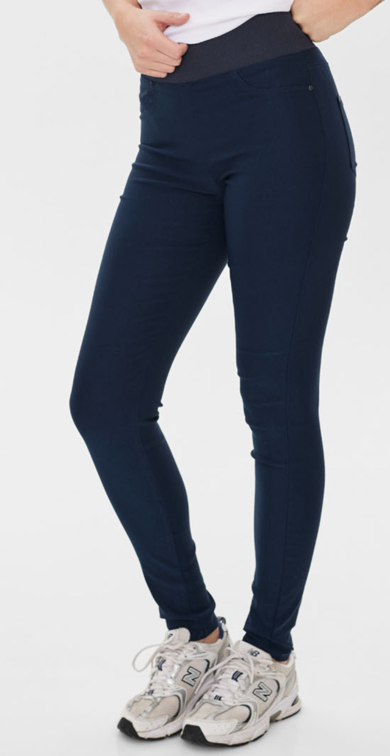 Shantal stretch buks navy