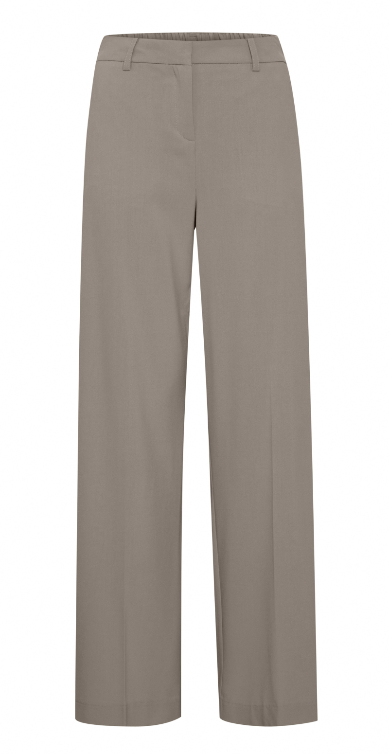 Danta buks med vidde light grey melange