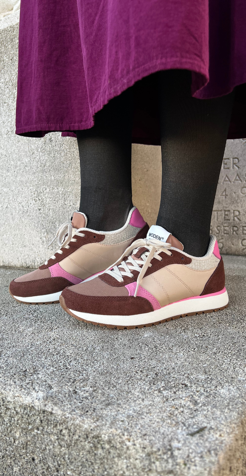 Ronja sneakers sepia multi
