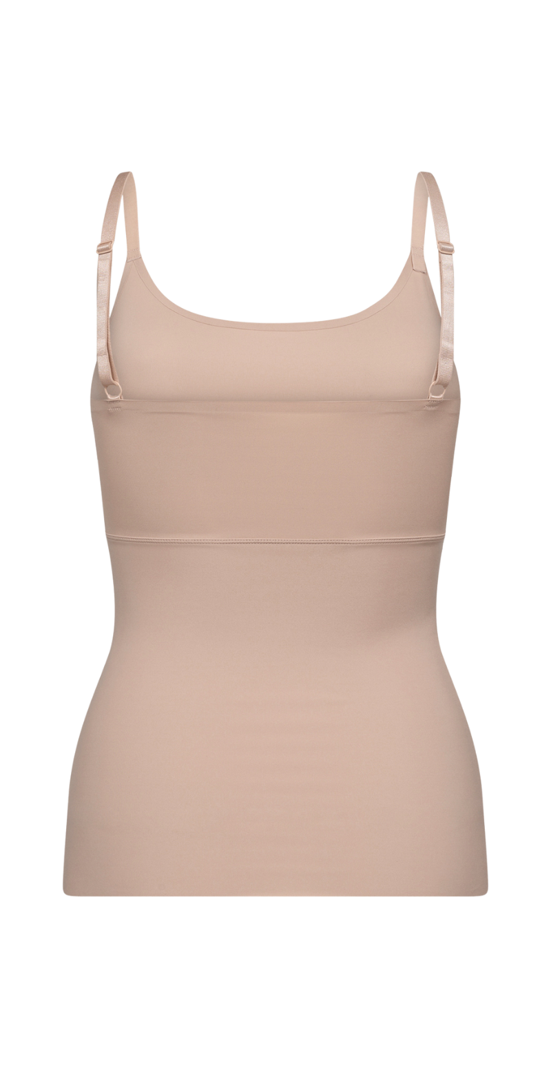 Shapewear top flexible nude