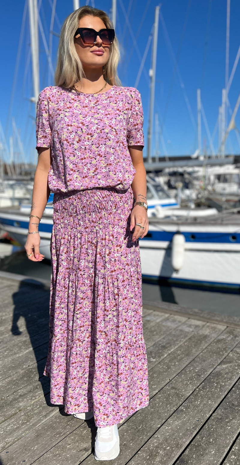 Joella t-shirt ash rose mix