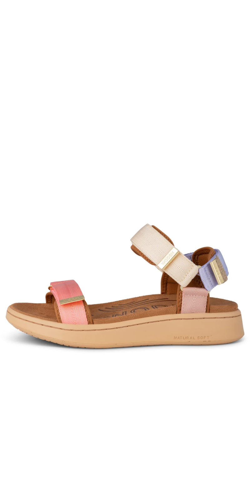 Sandal med velcro butter multi