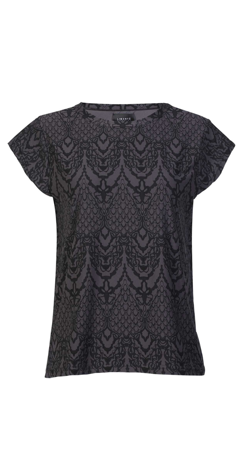 Alma t-shirt dark grey lala