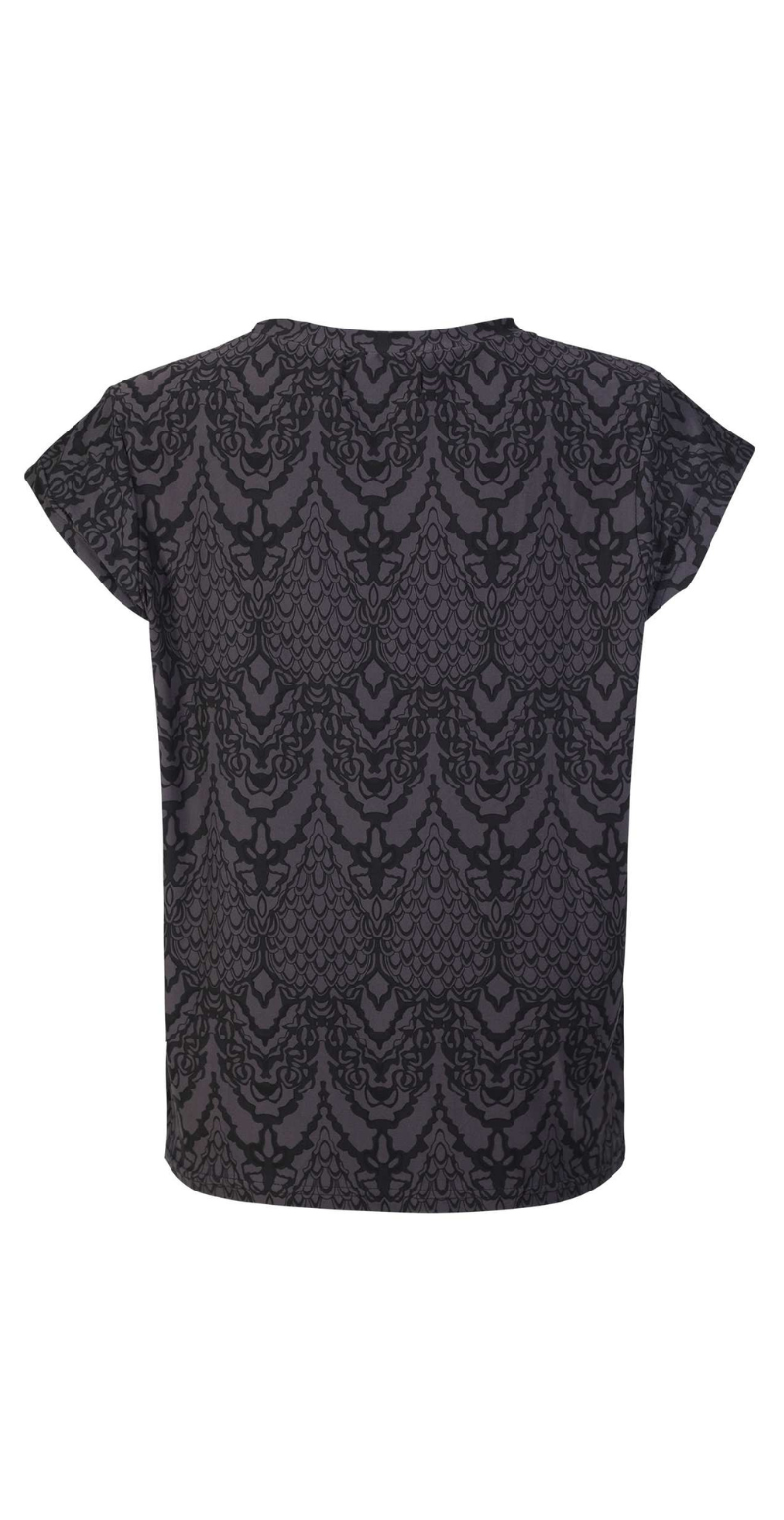 Alma t-shirt dark grey lala