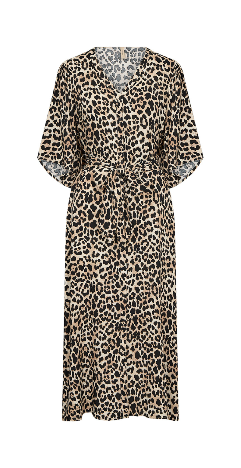 Pietta kjole leopardprint