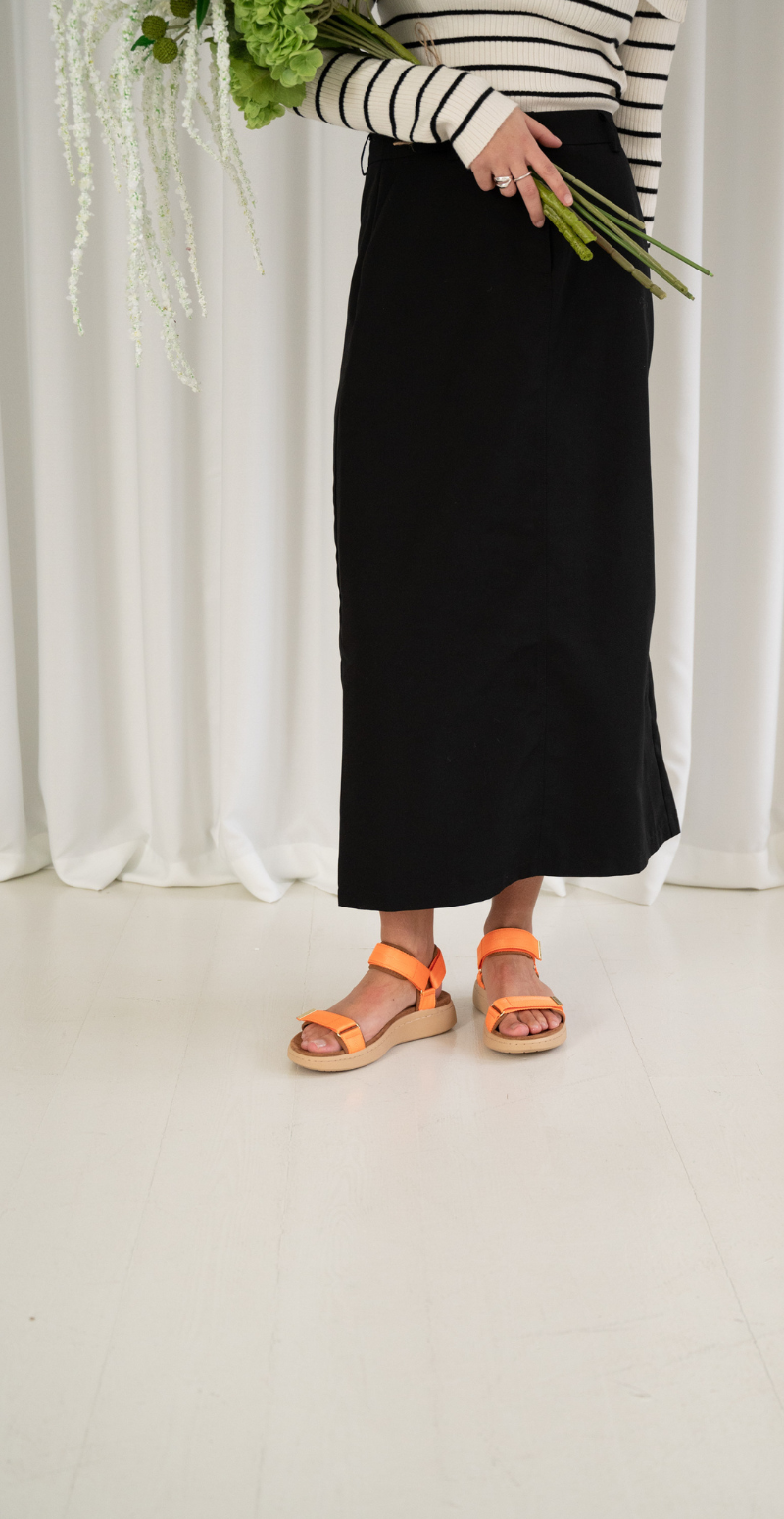 Sandal med velcro tiger