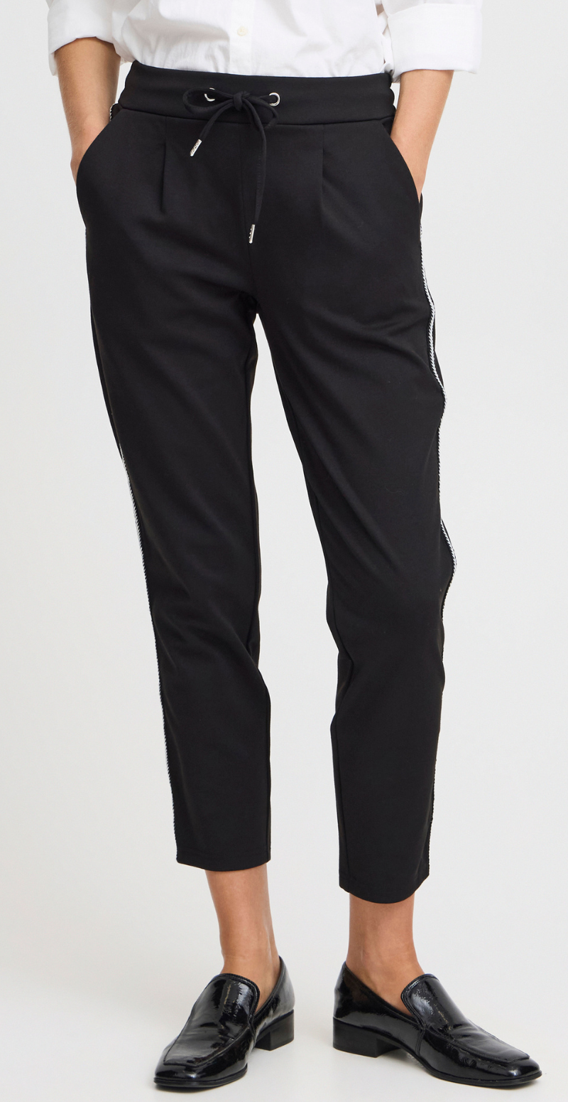 Rizetta deco pants sort