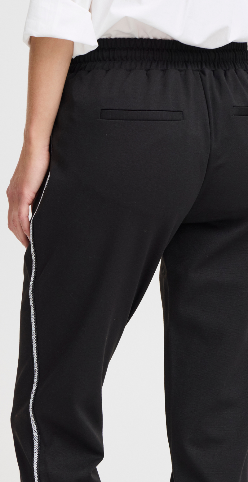 Rizetta deco pants sort