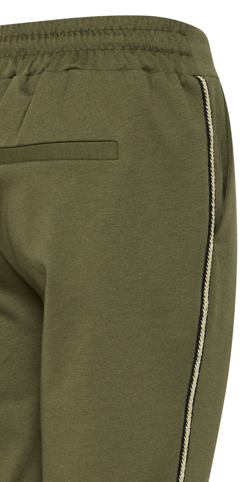 Rizetta deco pants olive night