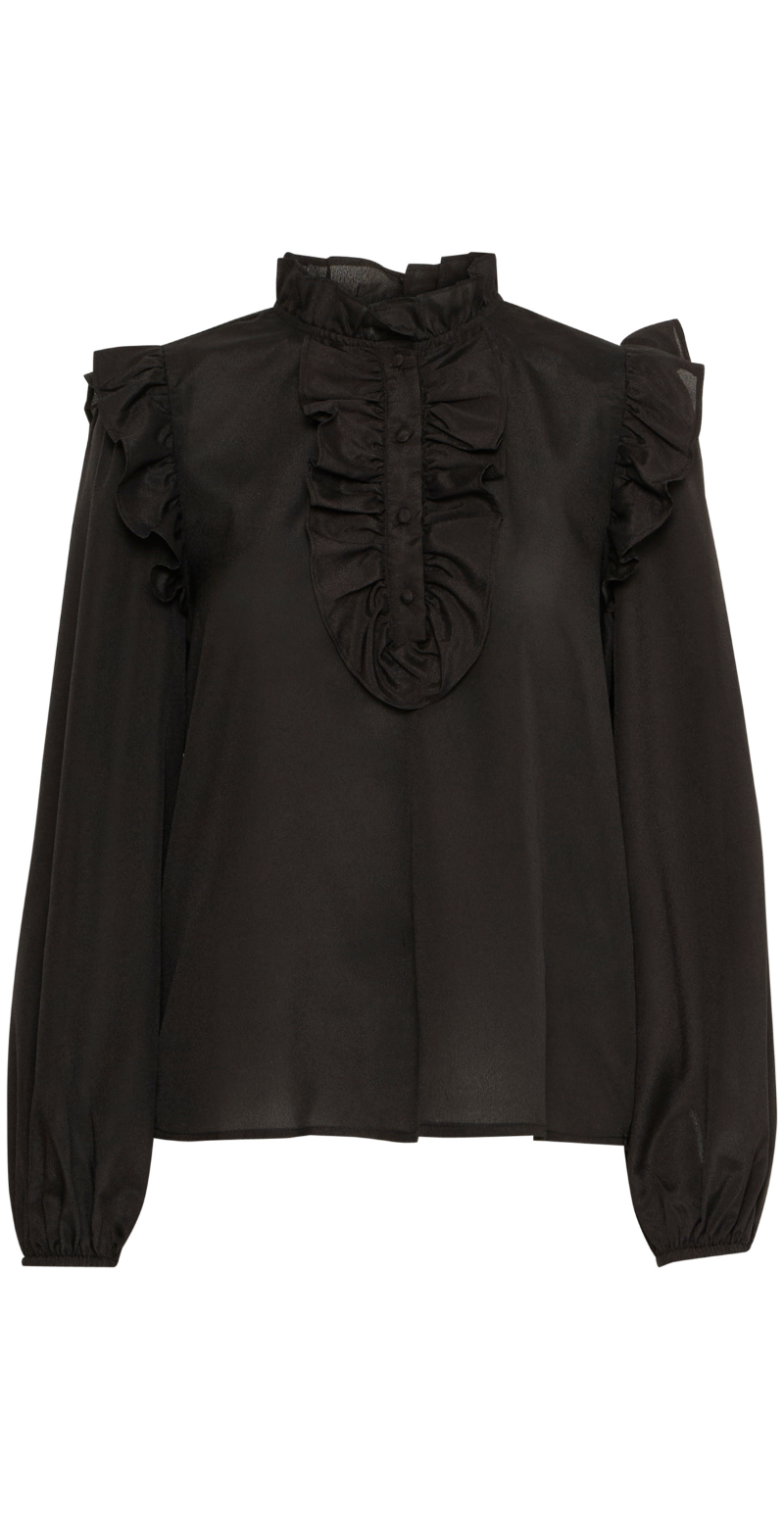 Haniko bluse sort