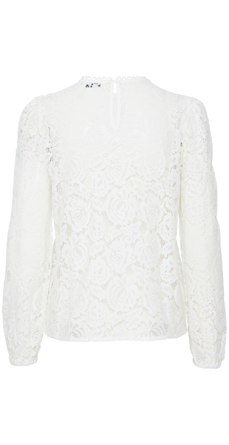 Gilace blonde bluse off white