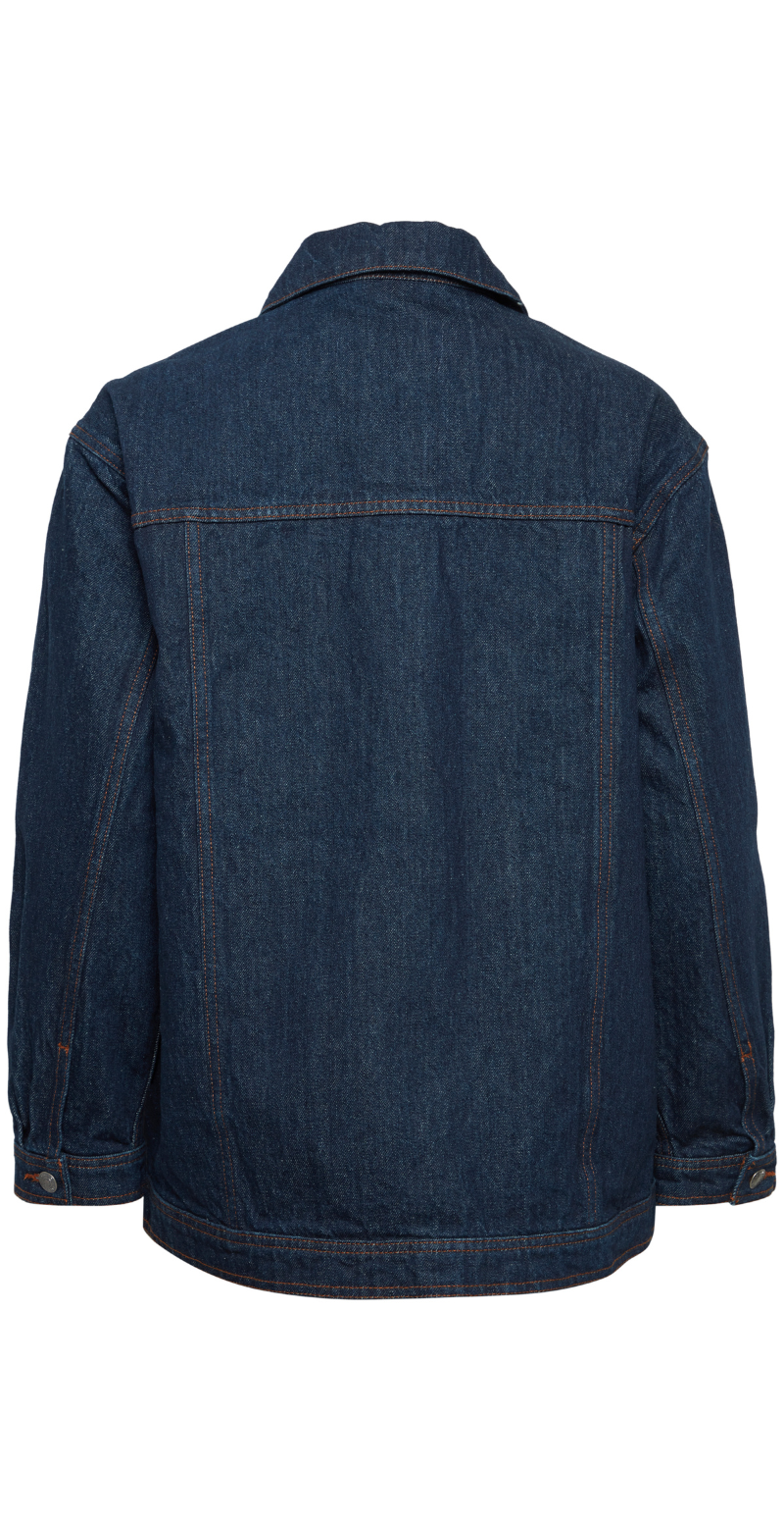 Kalo oversize denim jakke dark blue
