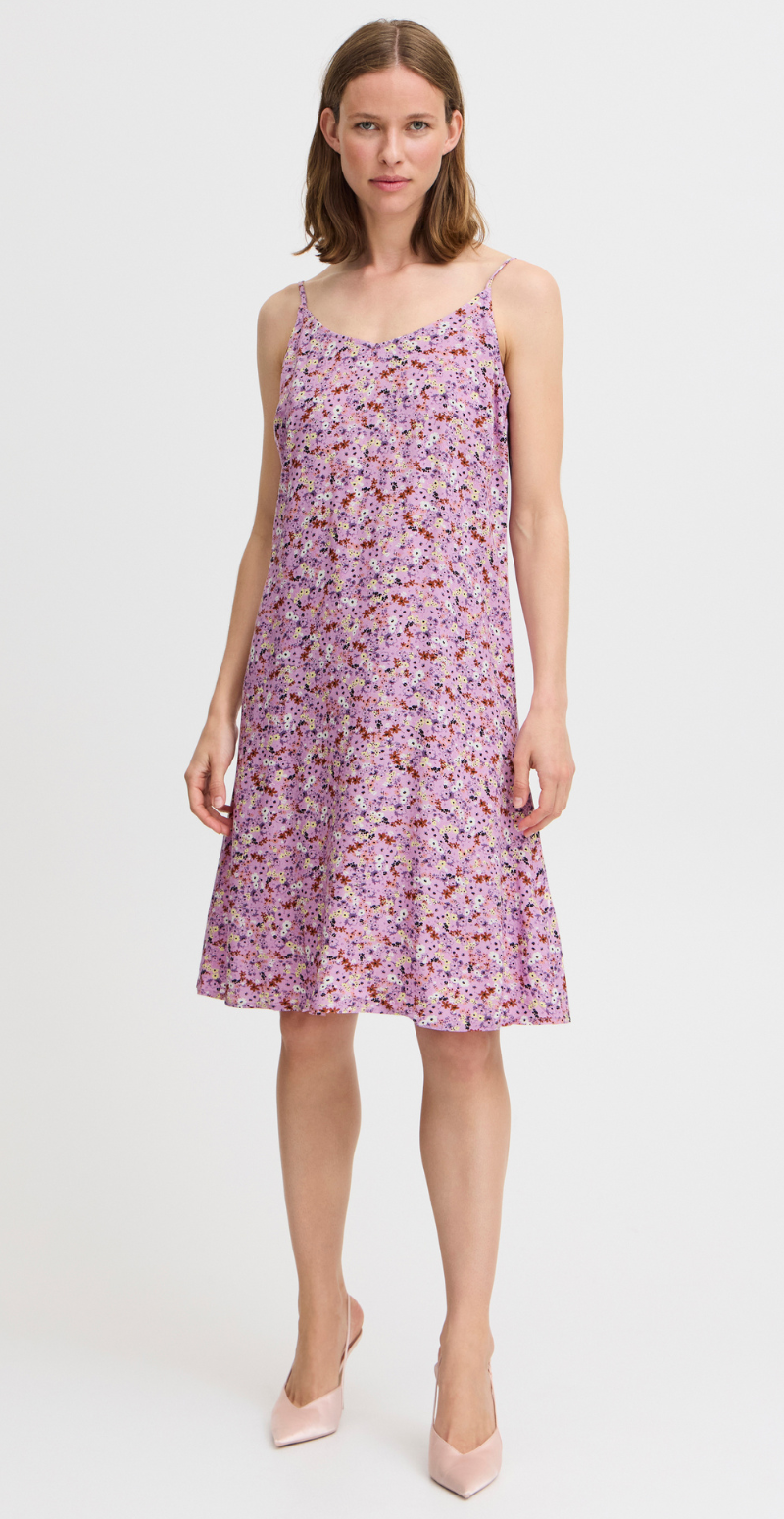 Joella kort kjole ash rose mix
