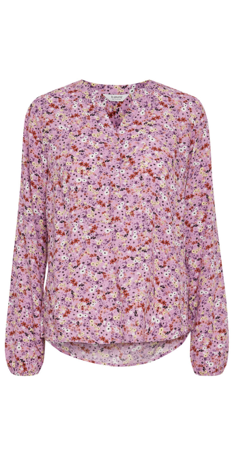 Joella bluse ash rose mix