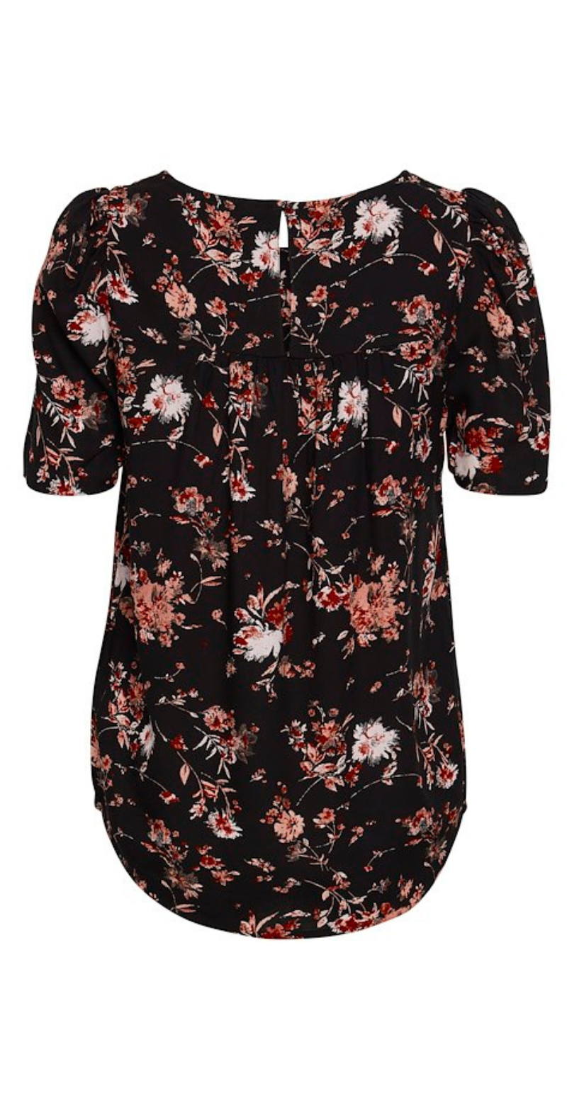 Joella t-shirt coral cloud mix