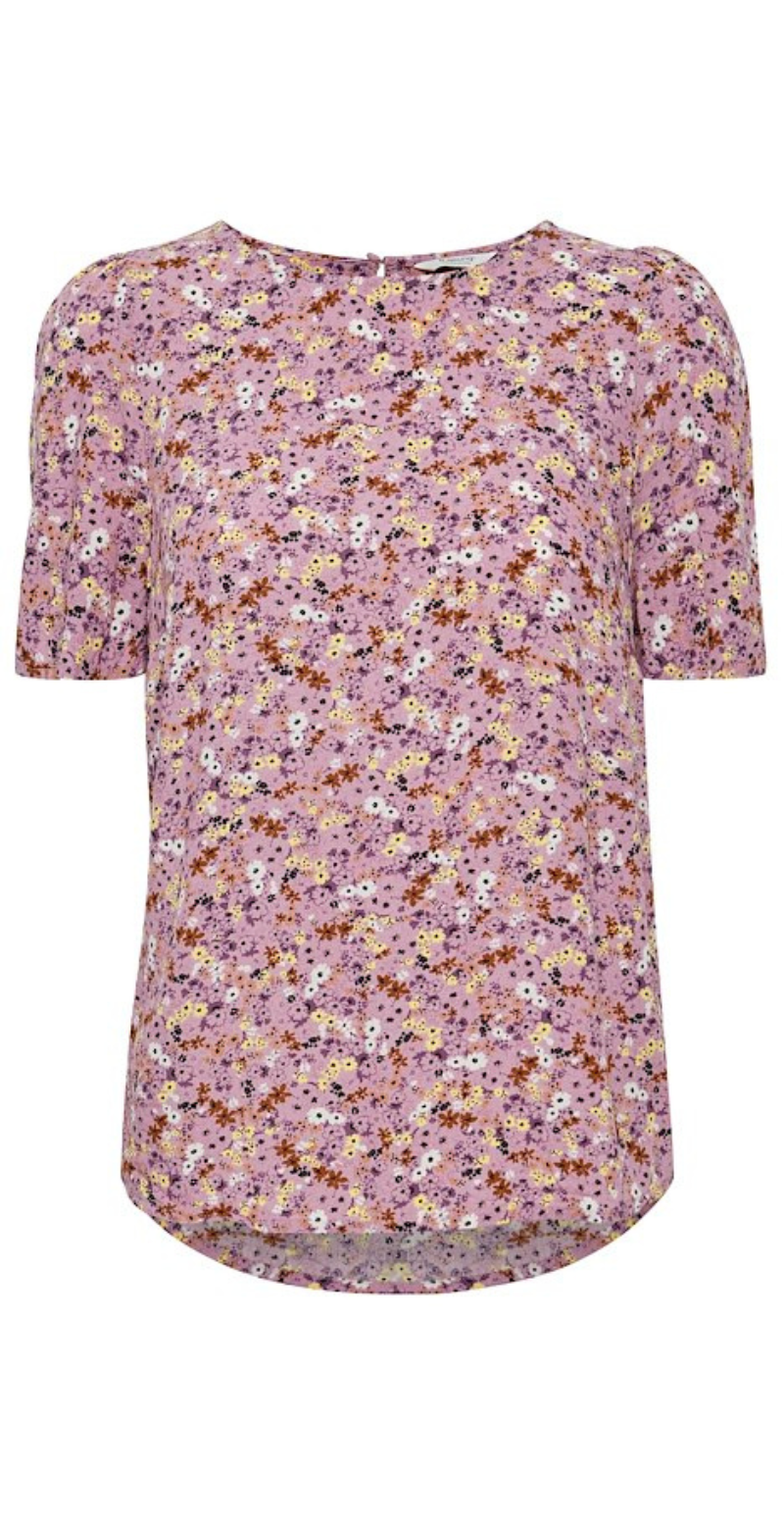 Joella t-shirt ash rose mix