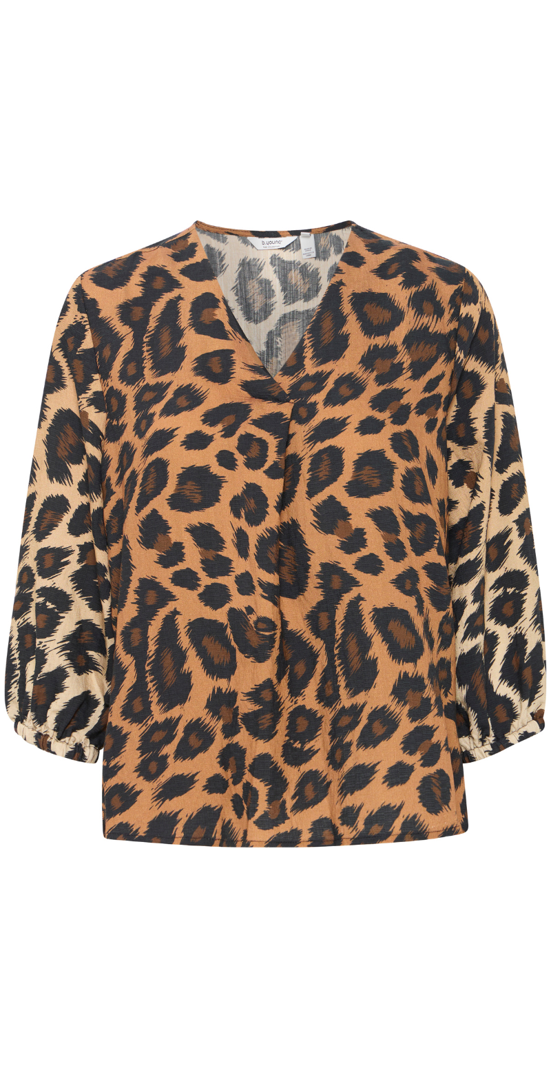 Hinva leopard bluse