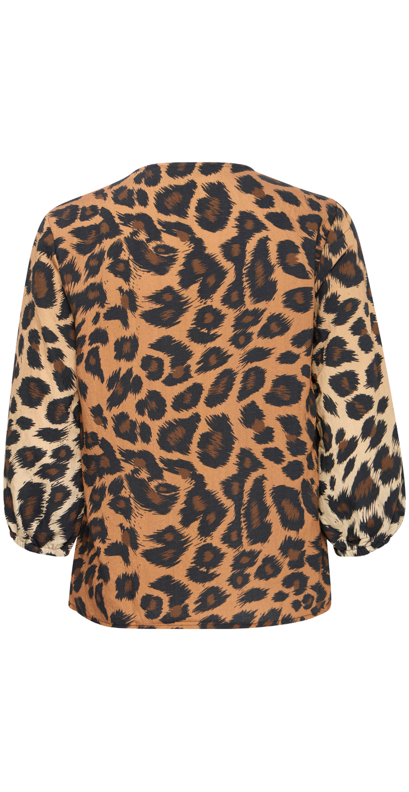 Hinva leopard bluse