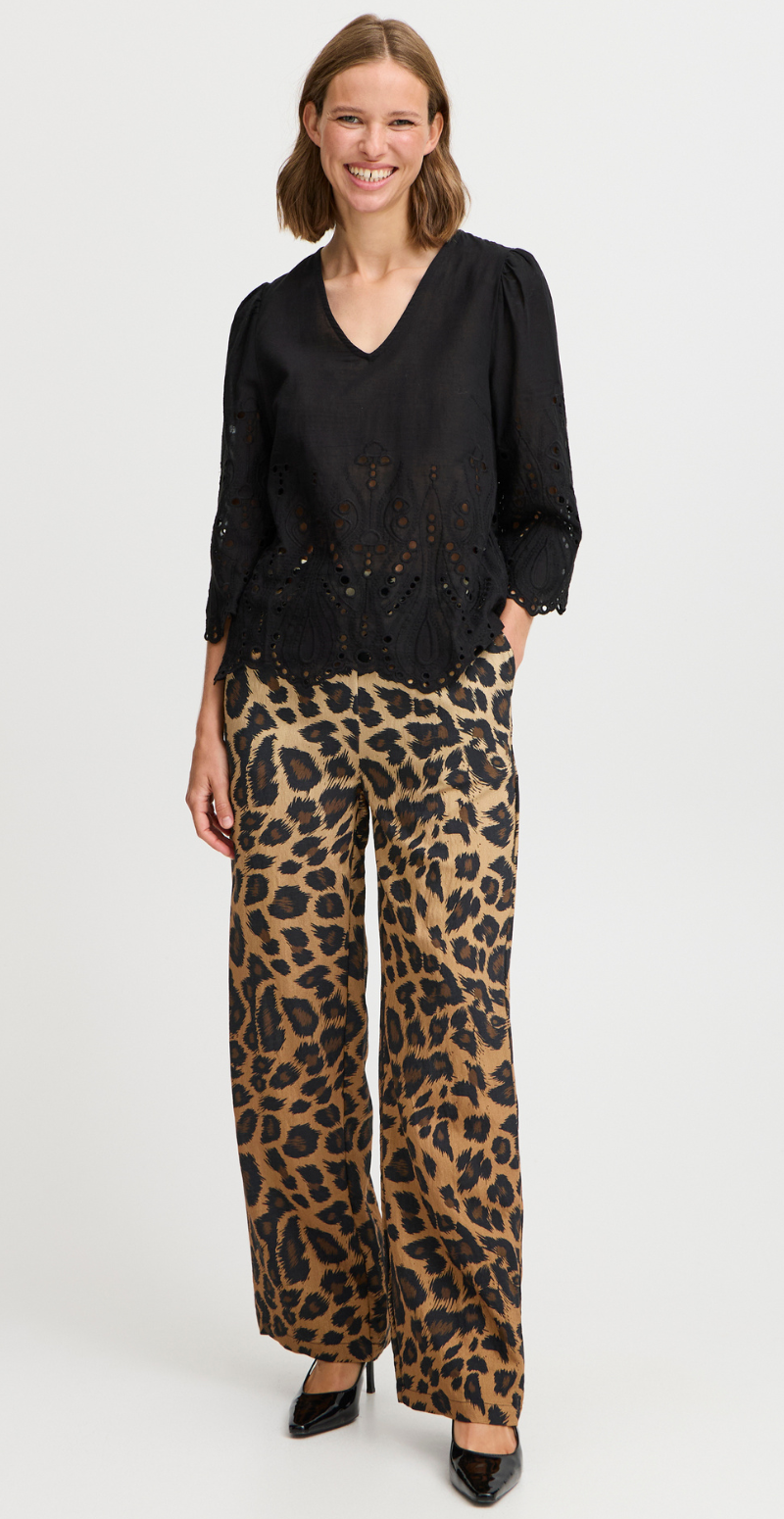 Hinva leopard bukser