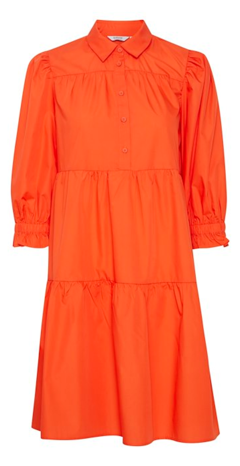 Gissa kjole mandarin red