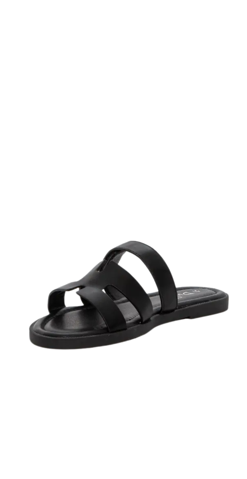 Slip-in med velcro rem sort