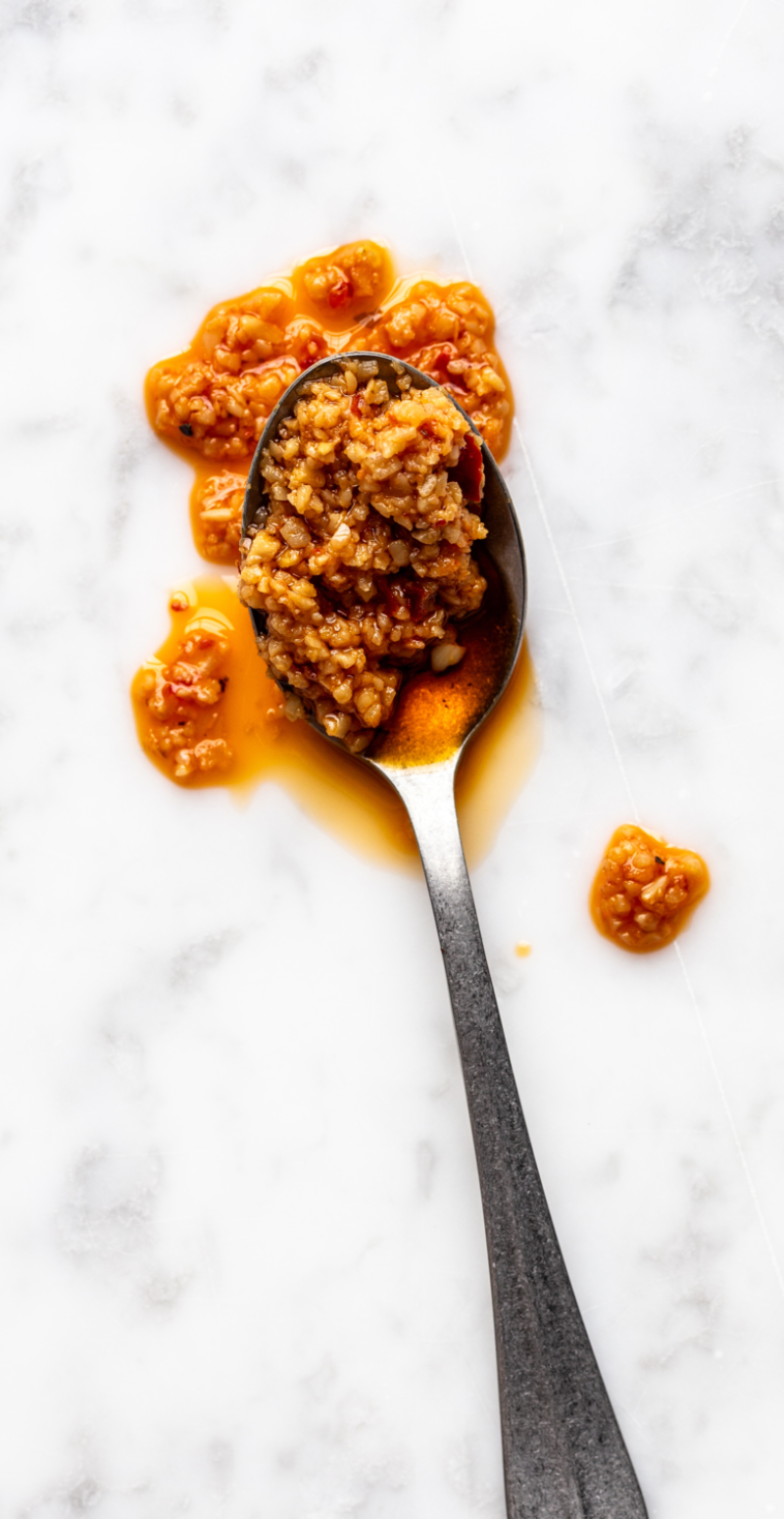 Krydret hvidløg, chilli, 135 g