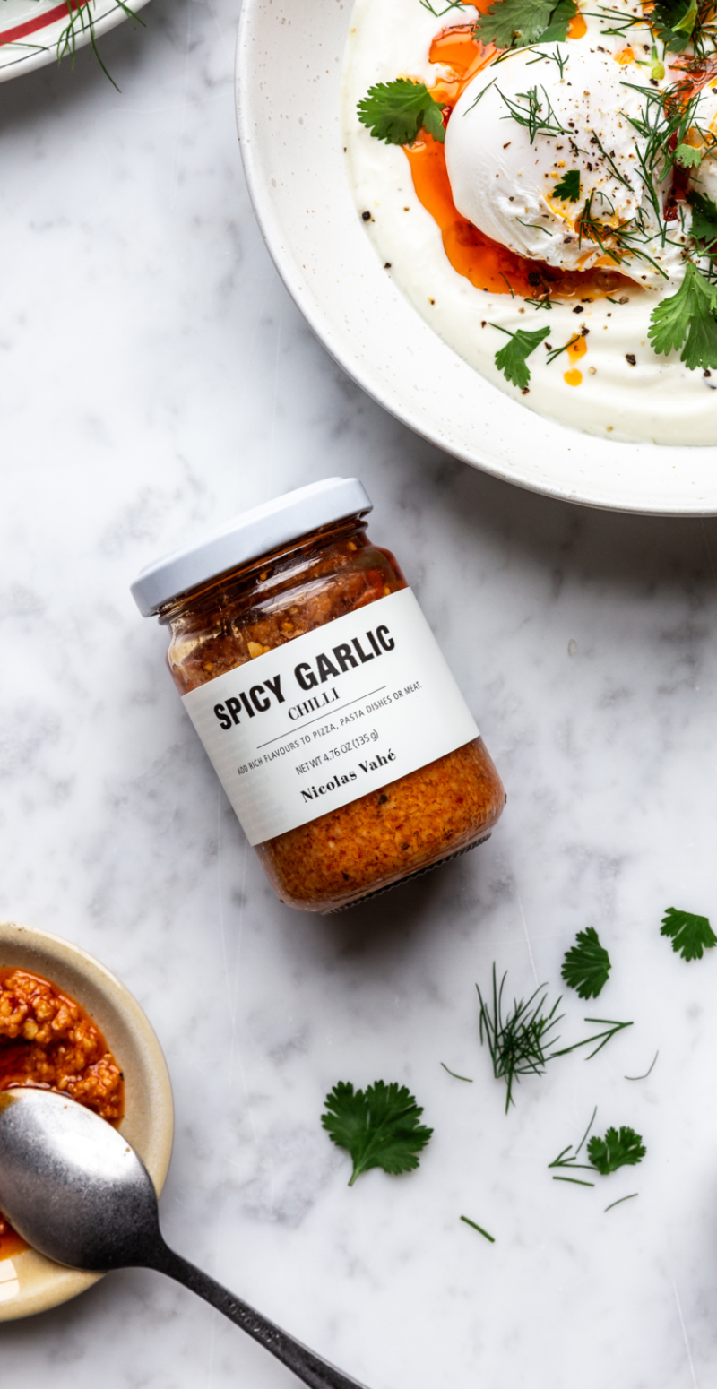 Krydret hvidløg, chilli, 135 g