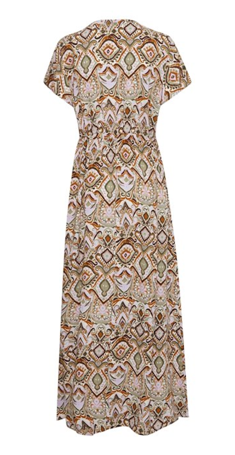 Joella maxi kjole aloe boho mix