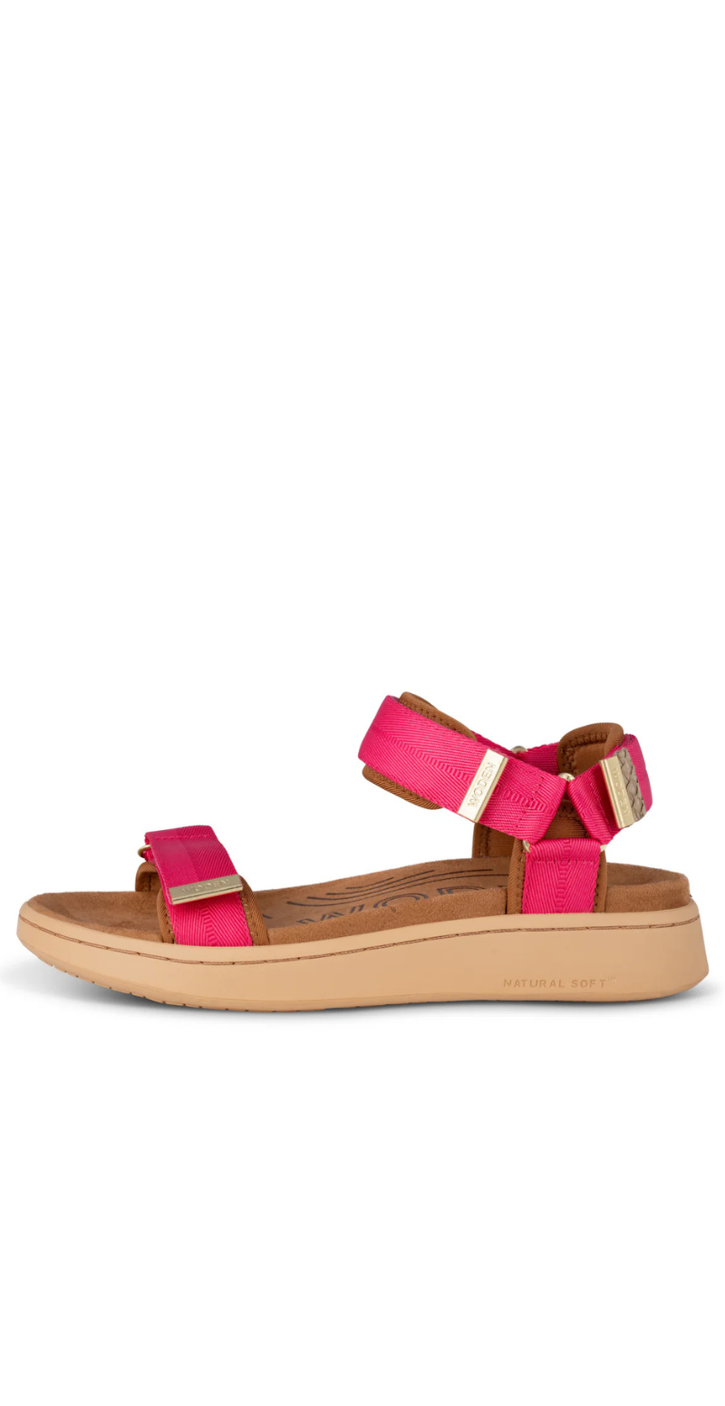 Sandal med velcro pitaya