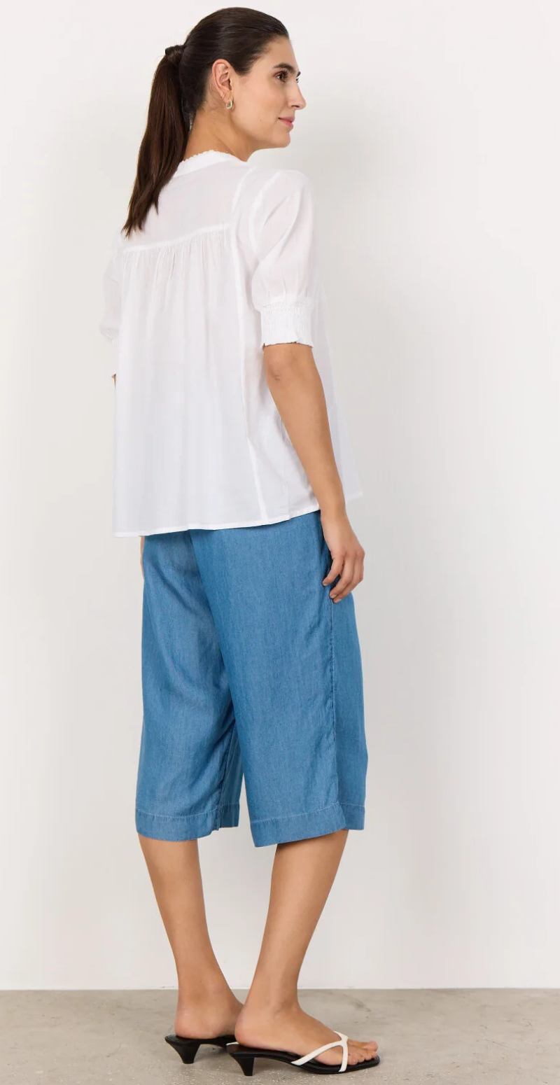 Caliste bluse hvid Likelondon