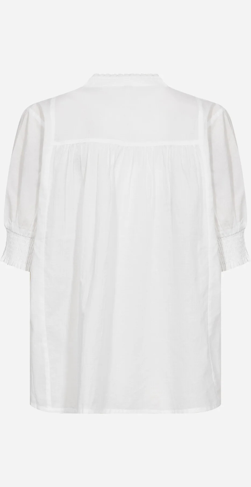 Caliste bluse hvid Likelondon