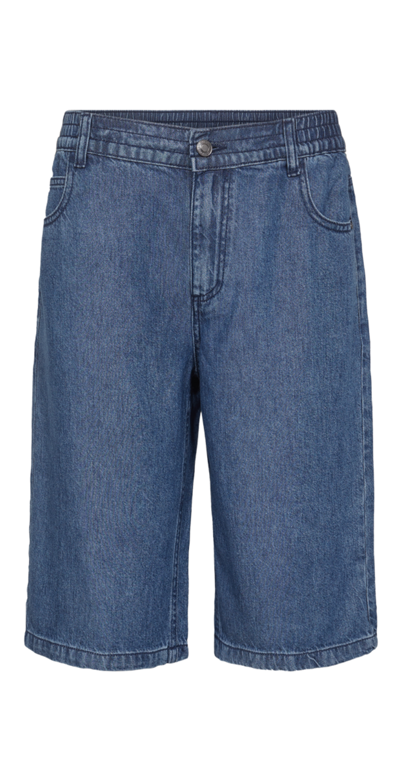Cinda denimshorts medium blue