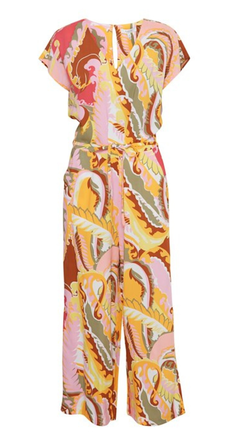 Joella jumpsuit yarrow paisley mix
