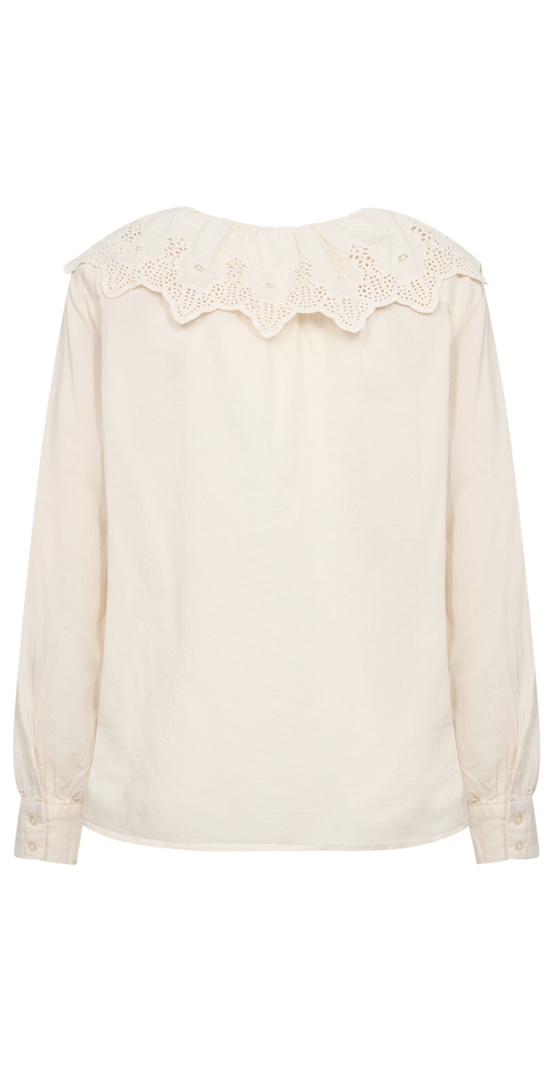 Caliste skjortebluse creme